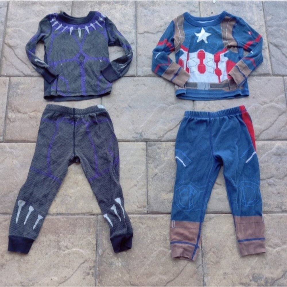 Bundle Size 3 Disney Avenger Pajamas